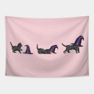The Witch's Kitten Tapestry