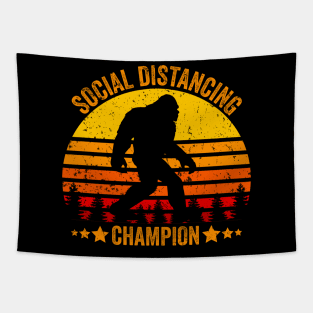 Social Distancing Champion Tapestry