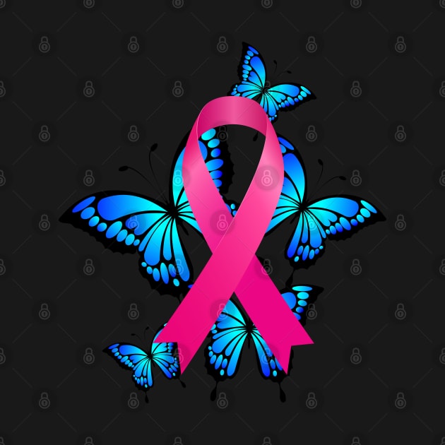 Breast cancer awareness - breast cancer pink ribbon by OrionBlue