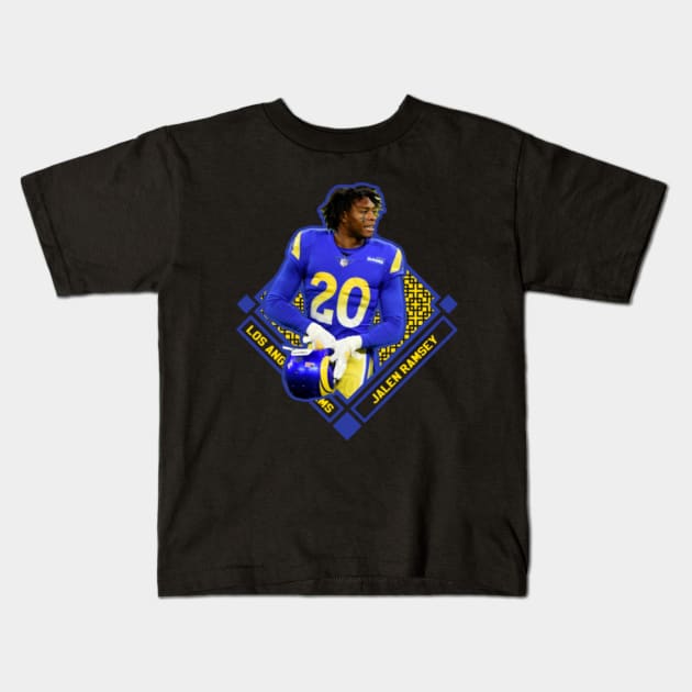 hackercyberattackactivity Jalen Ramsey Los Angeles Rams Kids T-Shirt