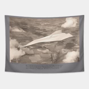Paper plane Tapestry