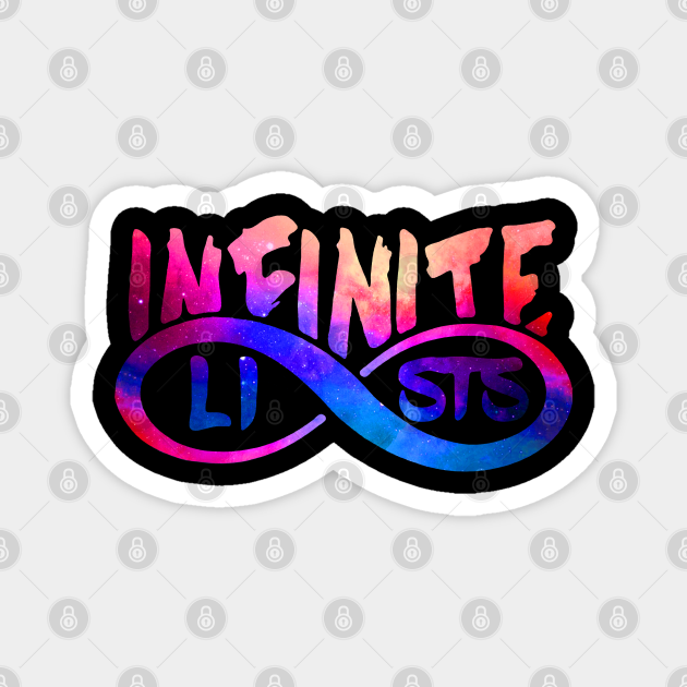 infinite lists merch amazon