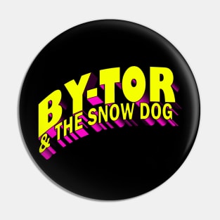 By-Tor and the Snow Dog Superhero-Style Logo Pin