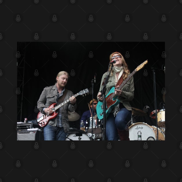 Derek Trucks and Susan Tedeschi Photograph by Concert Photos