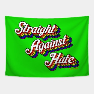 Straight Against Hate Tapestry