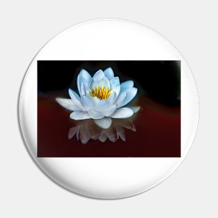 Water Lilly Meditation Pin