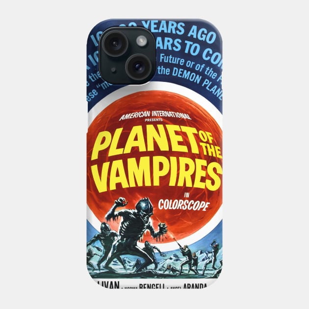 Planet of the Vampires Phone Case by Scum & Villainy