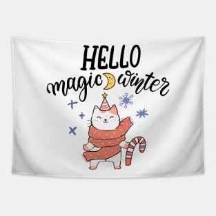 Hello Magic Winter Tapestry