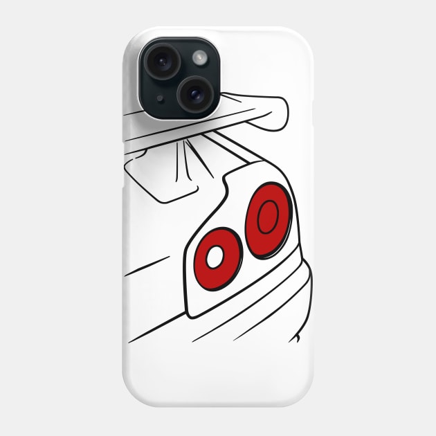 Skyline R34 Phone Case by racingfactory