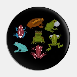 Cute Frog Frogs Pin