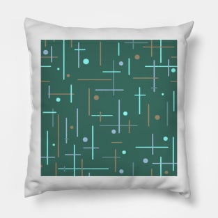 Sticks and Stones Abstract Pillow