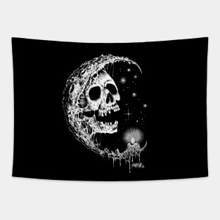 Moon Skull Tapestry