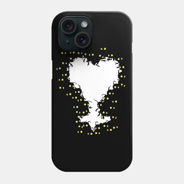 Shadow Heart Phone Case by JBeck