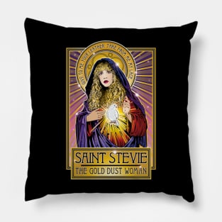 Gold Dust Woman Pillow