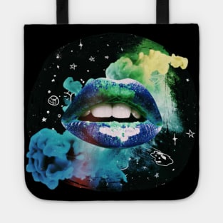 Galactic lips Tote