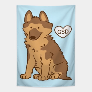 German Shepherd Puppy Tapestry