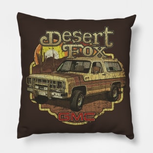 Desert Fox Jimmy 1979 Pillow