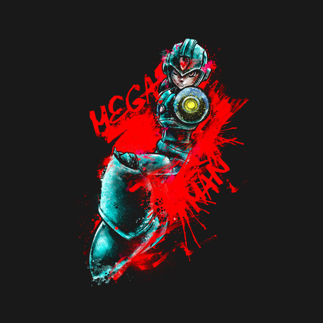 X Is For Megaman T-Shirt thumbnail
