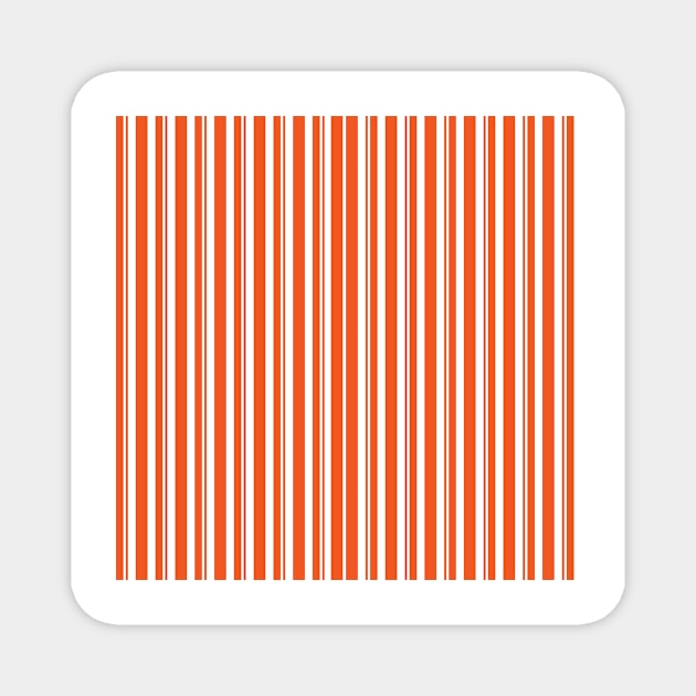 Dapper Stripes, Orange Magnet by Heyday Threads