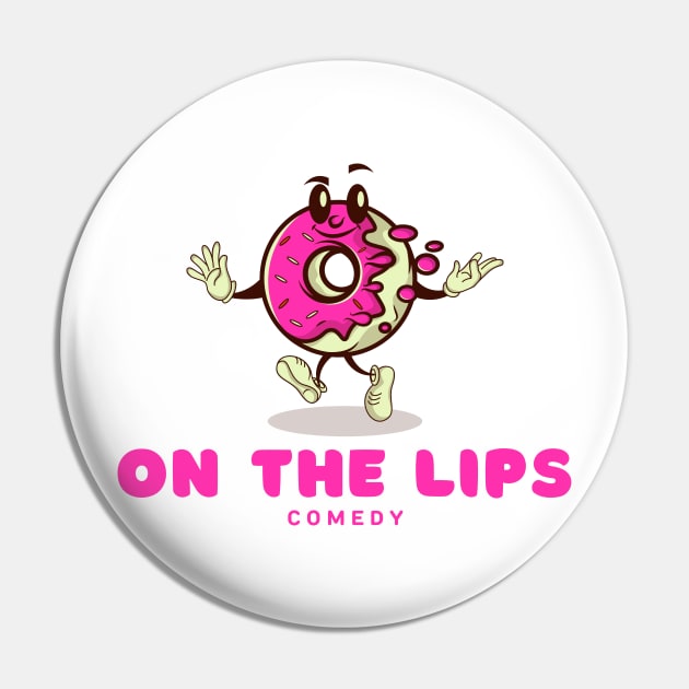 On the lips - Donut logo (transparent background) Pin by Politix