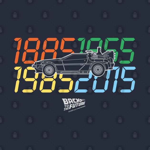 Delorean Time Circuits by avperth