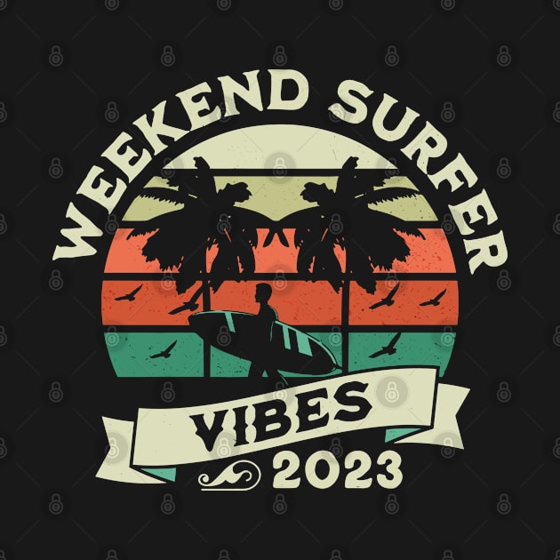 Weekend Surfer Vibes by Glenn Landas Digital Art