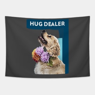 Hug Dealer (Spaniel) Tapestry