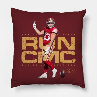 Christian McCaffrey Pillow