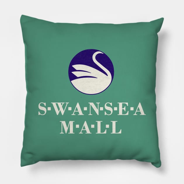 Swansea Mall Pillow by Turboglyde