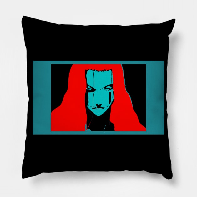 God Masami v2 Pillow by RAdesigns