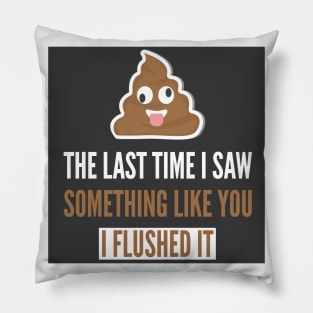 I flushed It Pillow