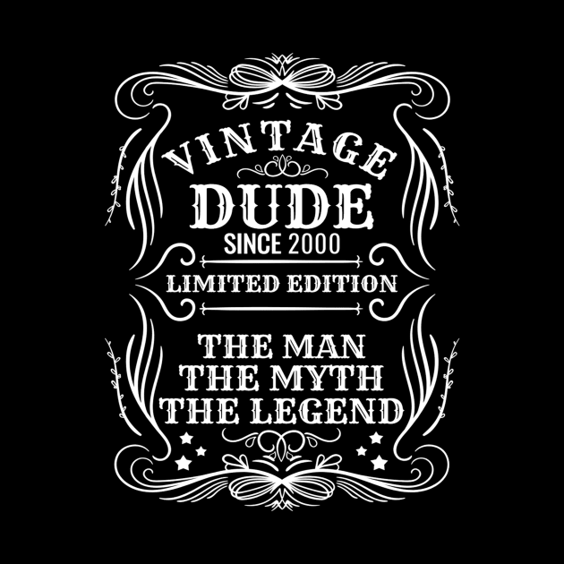 Vintage Dude 2000 Gift by pa2rok