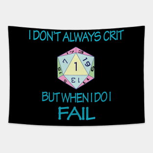 Critical Fail Tapestry