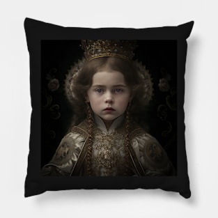 Living Dolls of Ambiguous Royal Descent Pillow