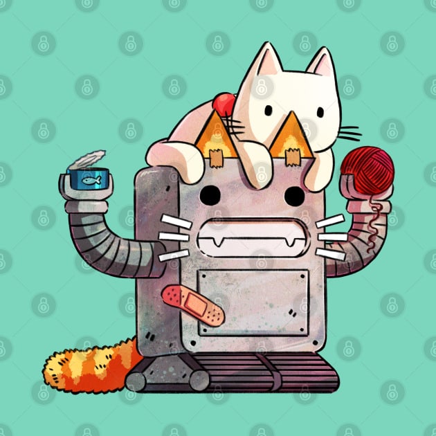 Robot Cat by Extra Ordinary Comics