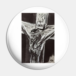 JESUS CHRIST FORSAKEN Pin