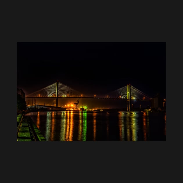 Juliette Gordon Low Bridge, Savannah by Gestalt Imagery