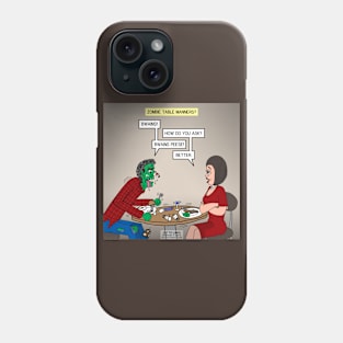 Zombie Table Manners Phone Case