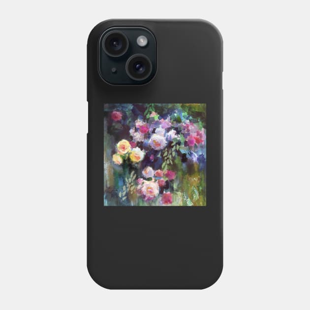 Climbing Roses Phone Case by aastankovic