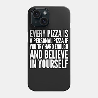 Personal Pizza 2016 BLACK Print Phone Case