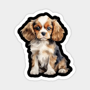 Puppy Cavariel King Charles Spaniel Magnet