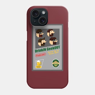 DrinkIN GeekOUT (Box Art) Phone Case