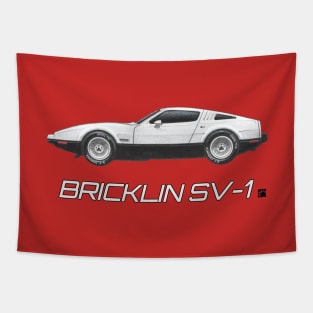 Geo3Doodles Bricklin SV-1 Doodle Tapestry