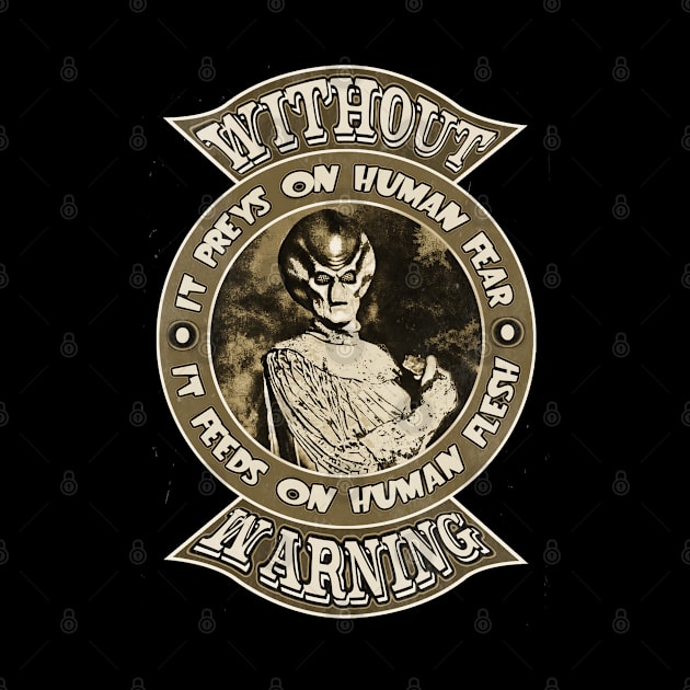 Without Warning Vintage by CosmicAngerDesign