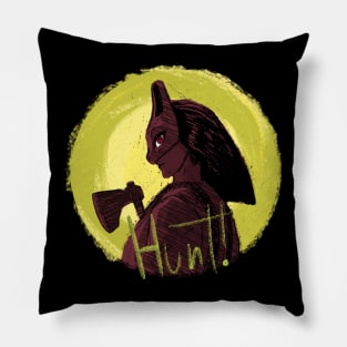 The Huntress (Anna) - Dead By Daylight Character Fan Art - Dark Style Pillow