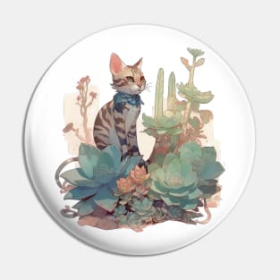 Cute Bengal cat Pin