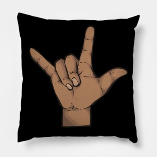 Black Hand Pillow