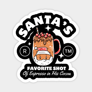 Santa's favorite shot Magnet