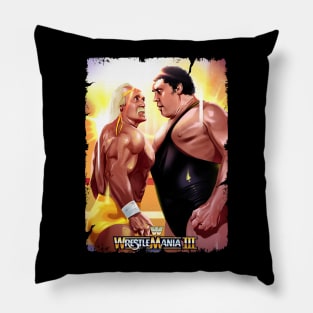 mania hoganandre Pillow