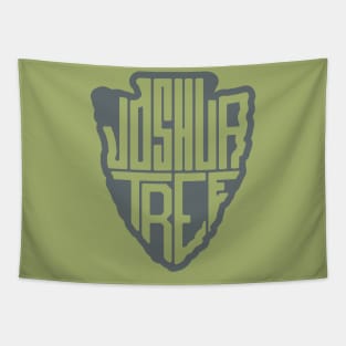 Joshua Tree National Park name arrowhead Tapestry